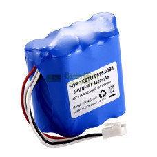 Vervangende batterij voor Testo 350-EPA 350plus TEB 0.515,0098 0515 0098