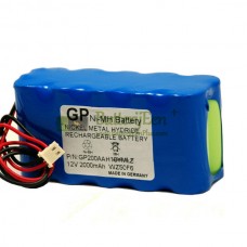 Vervangende batterij voor Smiths Medical WZS50F6 WZ-50F6 WZF-50F2
