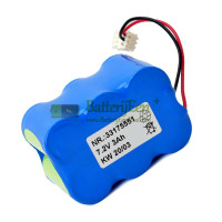 Vervangende batterij voor B Braun 33175551 Vista Basic