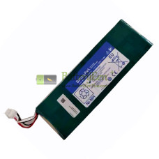 Vervangende batterij voor Nihon Kohden ECG-2550 SB-201D