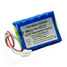 Vervangende batterij voor Nihon Kohden TEC-X062 BSM-1100 TEC-8200 BSM-73 BSM-2300