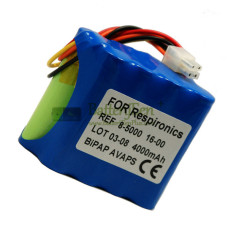 Vervangende batterij voor RESPIRONICS 8-500016-00 BiPAP Focus