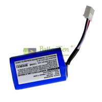 Vervangende batterij voor Philips FC8700 FC8603 4IFR19 / 66 12.8Volt
